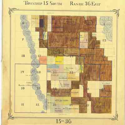 Map, plat