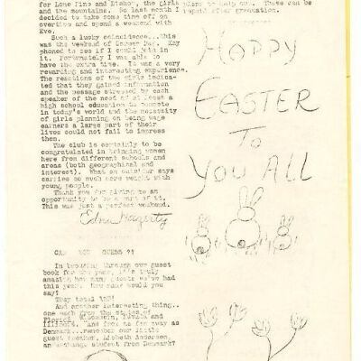2004.14.116: Whitney Peeks newsletter, March 1959, pg. 3: Origformat: Artifact; Resolution: 150 dpi