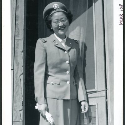 Japanese-American U.S. Naval cadet nurse, Kay Fukuda