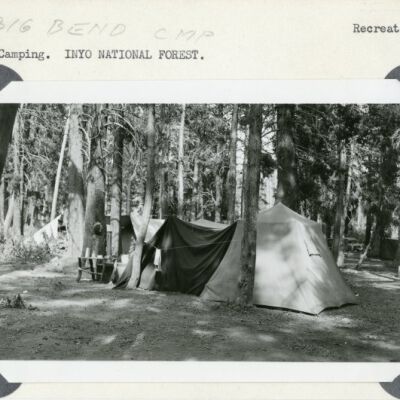 Big Bend CMP, Camping. Inyo National Forest. Recreation