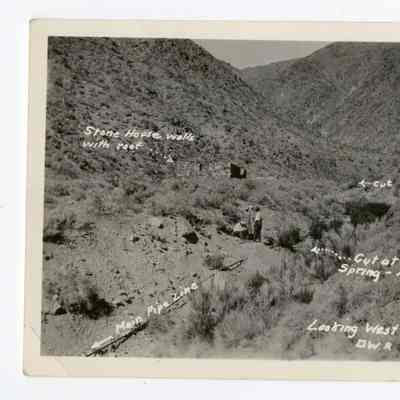 Looking West up Thompson Canyon