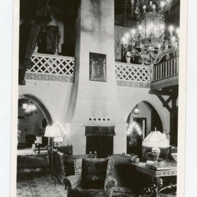 Living Room, Scotty's Castle, Death Valley, Calif.