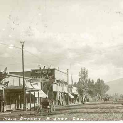Main Street, Bishop, Cal.