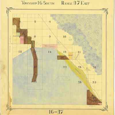 Map, plat