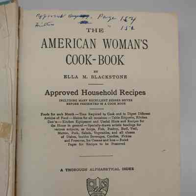 American's Woman's Cook-Book