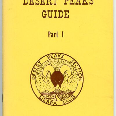 Desert Peaks Guide, Part I