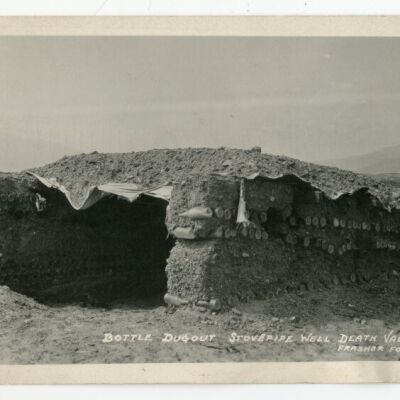 Bottle Dugout, Stove Pipe Wells, Death Valley, Calif.