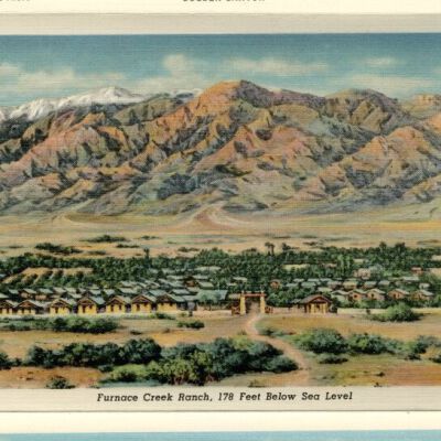 Furnace Creek Ranch, 178 Feet Below Sea Level
