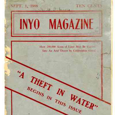 Inyo Magazine, Vol. 1, No. 5, September 1, 1908