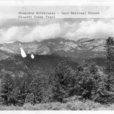 Minarets Wilderness - Inyo National Forest Minaret Crest Trail