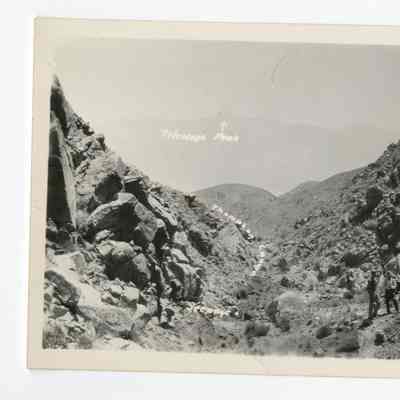 Looking East down Thompson Canyon at Upper Spring
