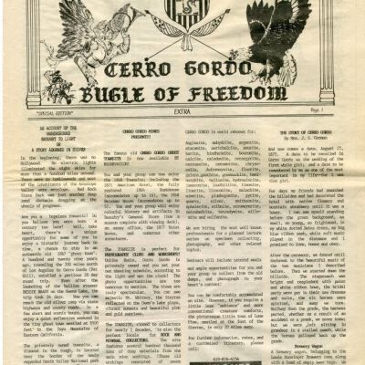 Cerro Gordo Bugle of Freedom