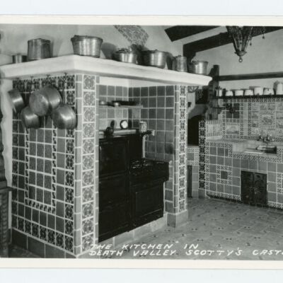 The Kitchen in Death Valley Scotty's Castle