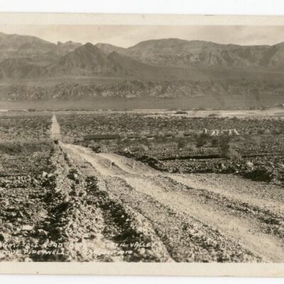 Eichbaum Toll Road across Death Valley at Stove Pipe Wells