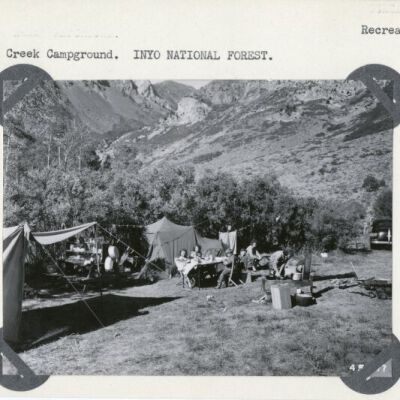 Rush Creek Campground, Inyo National Forest. Recreation
