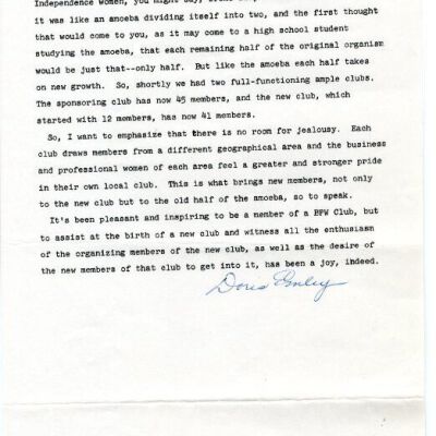 2004.14.132: Whitney Peeks newsletter, October 1960, pg. 4: Origformat: Artifact; Resolution: 150 dpi