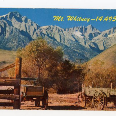 Mt. Whitney, 14,495 feet