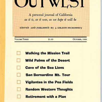 Out West, Vol. 3, October 1968