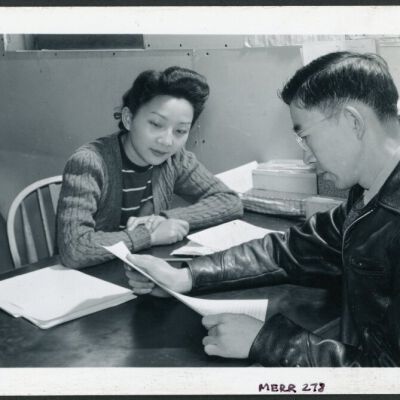 Fumiko Hirata and Mr. Matsumoto