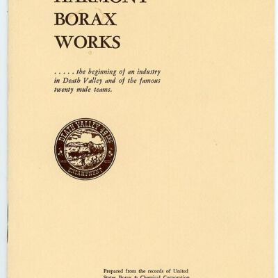 Death Valley '49ers, Keepsake No. 5: Old Harmony Borax Works