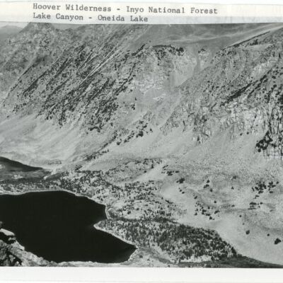 Hoover Wilderness - Inyo National Forest Lake Canyon - Oneida Lake