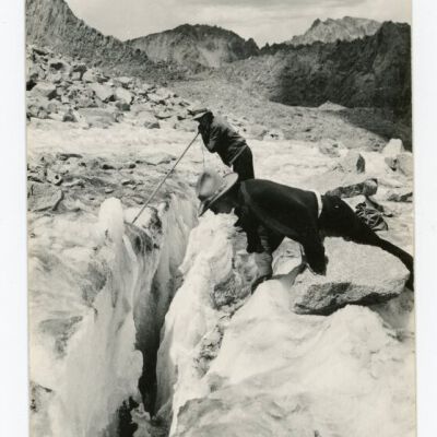 Crevasse, Palisade Glacier, Big Pine