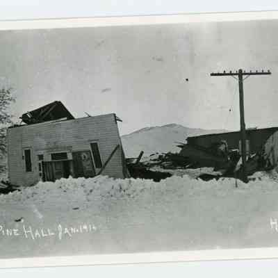 Big Pine Hall, Jan. 1916