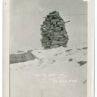 Summit of Mt. Whitney, 14,502 Ft.