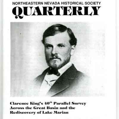 Northeastern Nevada Historical Society Quarterly, 2000 Index