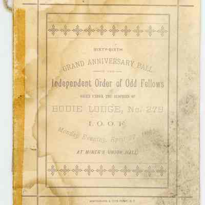 Dance Card