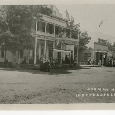Norman House, Independence Cal.