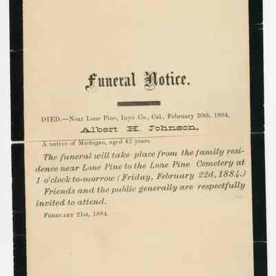 Funeral Notice
