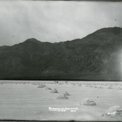 Saline Valley Salt Flats Looking S. West