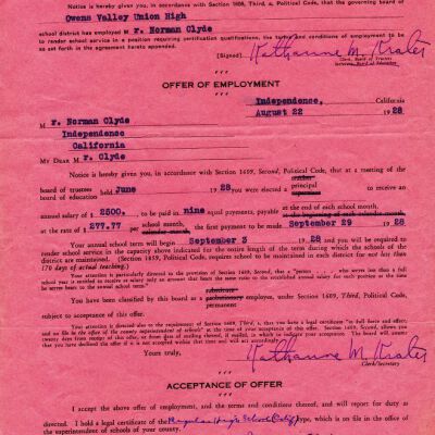 Employment Record