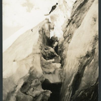 Crevasse, Palisade Glacier, Big Pine HWM 934