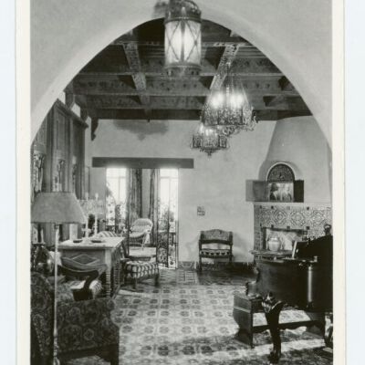In Scotty's Castle, Death Valley, California