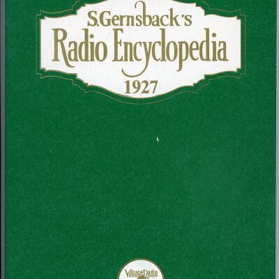 S. Gernsback's Radio Encyclopedia, 1927