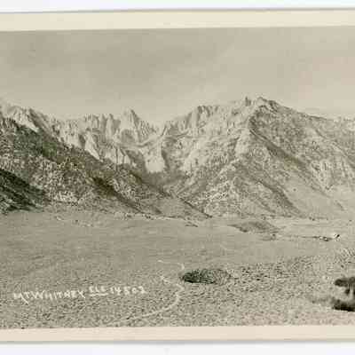 Mt. Whitney, Ele. 14,502