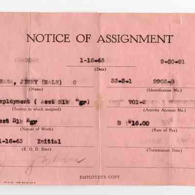 Assignment Order