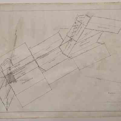Surface Map of the Radcliff [Ratcliff] Mines Company, Ballarat, Inyo County, California / Revised Surface Map, Campbell California Co.
