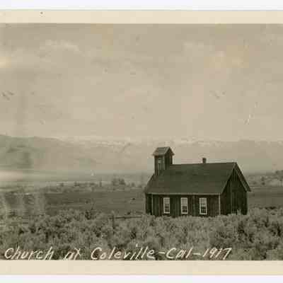 Church at Coleville, Cal, 1917