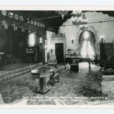 The Music Room, Death Valley Scotty's Castle, Death Valley, Calif.