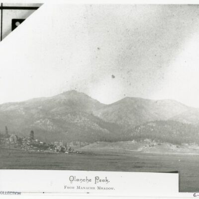 Olanche Peak From Manache Meadow