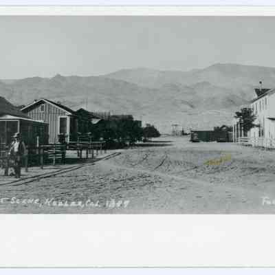 Street Scene, Keeler, Cal.