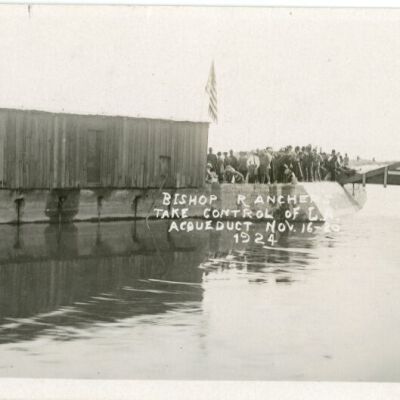 Bishop Ranchers Take Control of L.A. Acqueduct Nov. 16-20, 1924