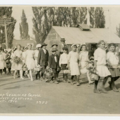 Bishop Grammar School, Harvest Festival, Oct. 1913