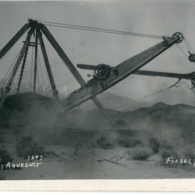 Dredge Los Angeles Aqueduct
