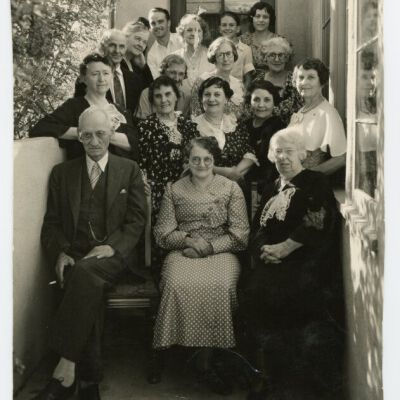 Inyo County Pioneers Reunion at Home of Mrs. Dearborn