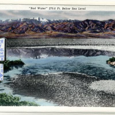 "Bad Water," 279.6 Ft. Below Sea Level