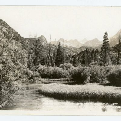 North Fork, Bishop Creek at Lake Sabrina Camp, Bishop, California